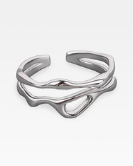 Silver Irregular Ring