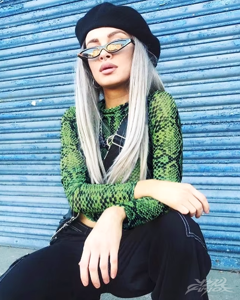 Snake Print Top