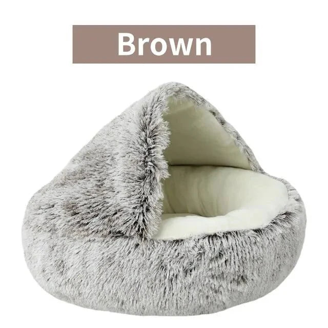 Soft Plush Round Cat Cove