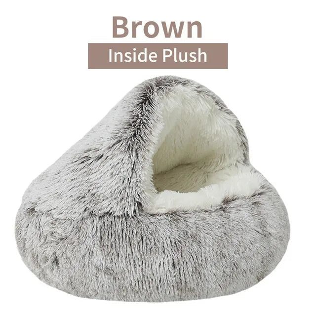 Soft Plush Round Cat Cove