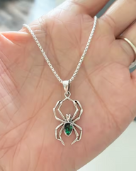 Spider Pendant Necklace