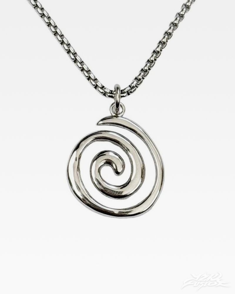Spiral Pendant Necklace