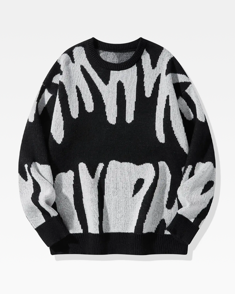 Streetwear Knit Sweater