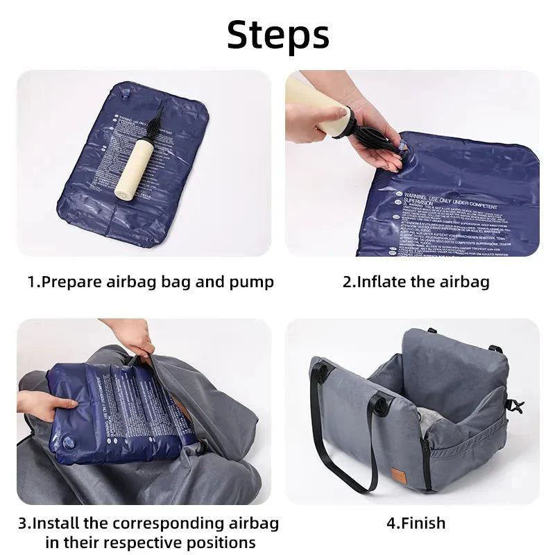 Thick Pet Detachable and Washable Car Seat Travel Carrier