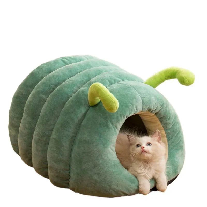 Winter Caterpillar Nook Bed