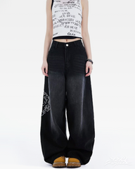 Womens Baggy Jeans Y2K