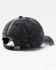 Y2K Black Washed Cap