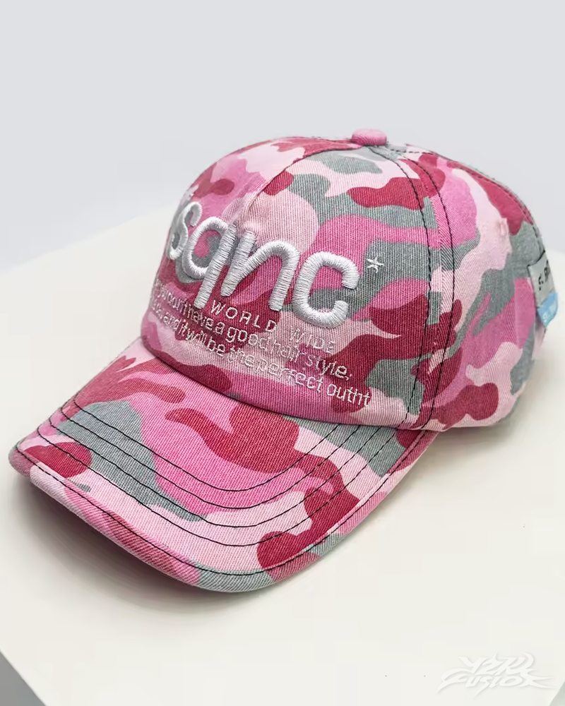 Y2K Camo Baseball Cap