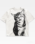 Y2K Cat Graphic Tee