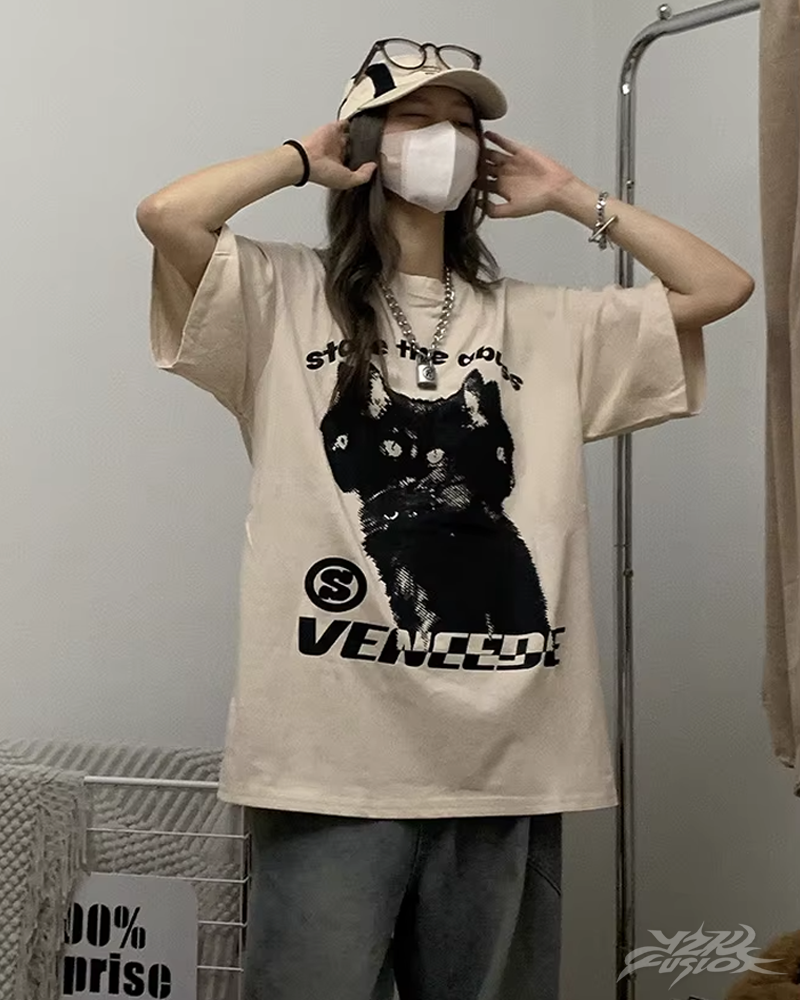 Y2K Cat Shirt