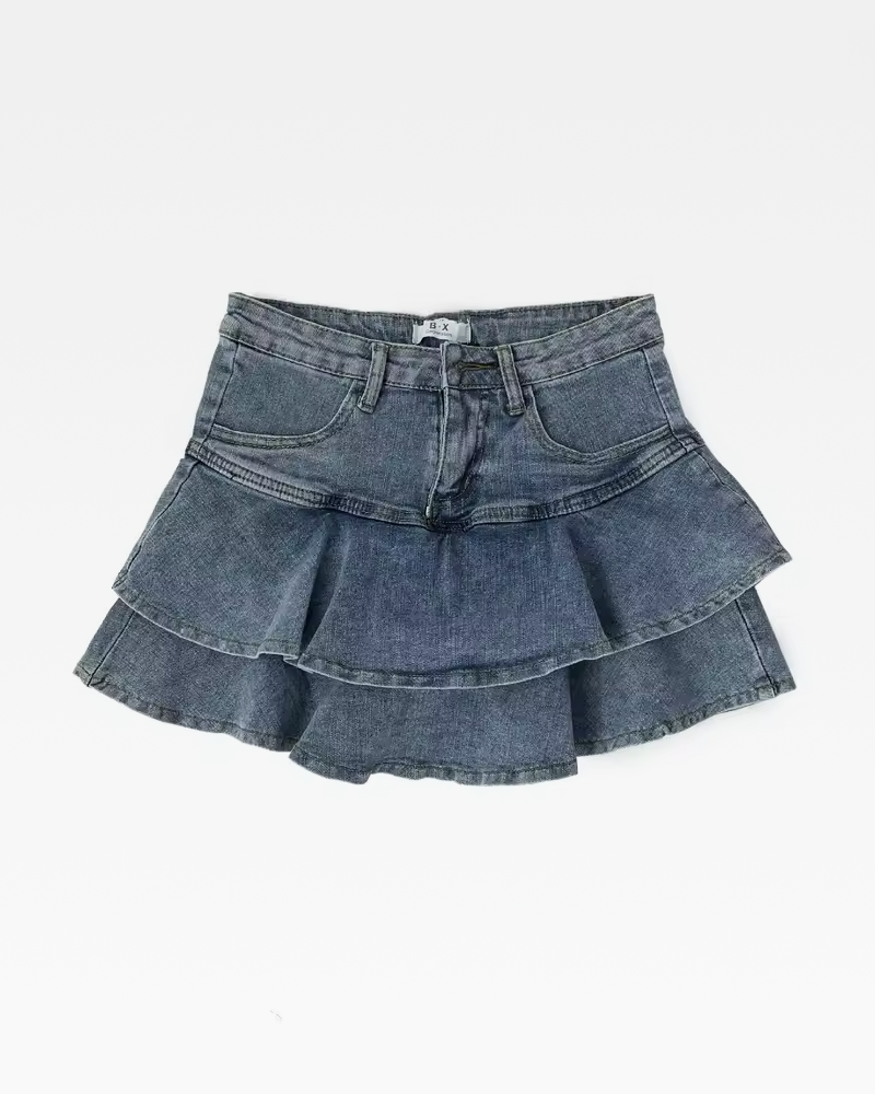 Y2K Denim Mini Skirt