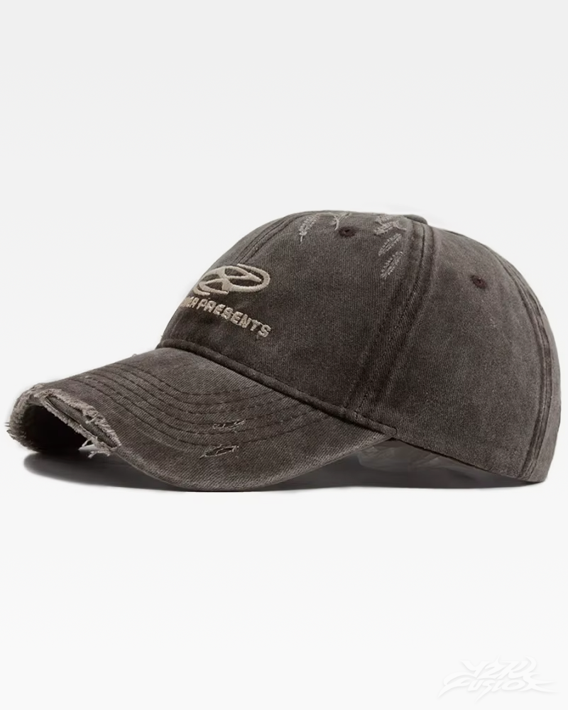 Y2K Distressed Baseball Cap