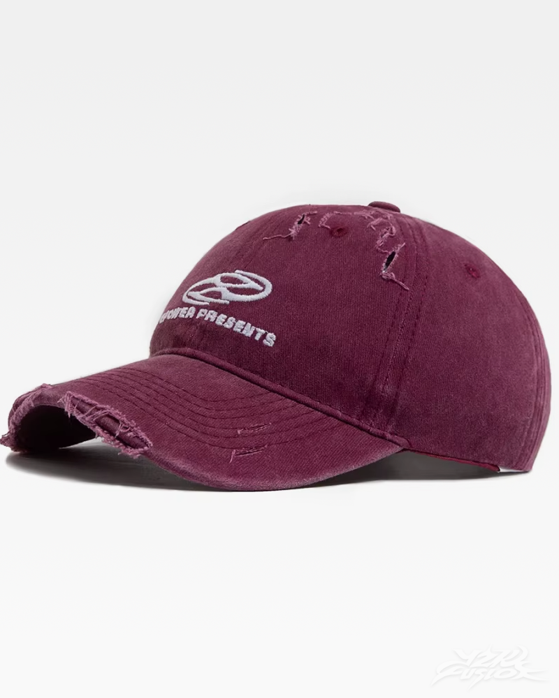 Y2K Distressed Baseball Cap