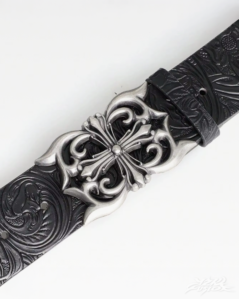 Y2K Gothic Cross Belt