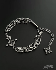 Y2K Gothic Cross Bracelet
