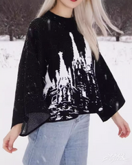 Y2K Gothic Sweater