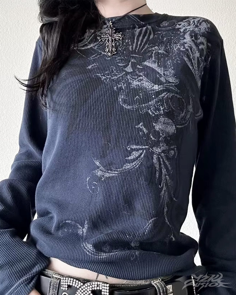 Y2K Grunge Top