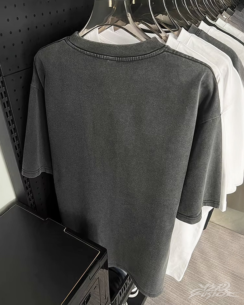 Y2K Homemade Blurred Shirt