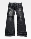Y2K Lace Up Jeans
