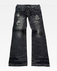 Y2K Lace Up Jeans