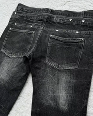 Y2K Lace Up Jeans