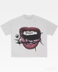 Y2K Lips Graphic T Shirt