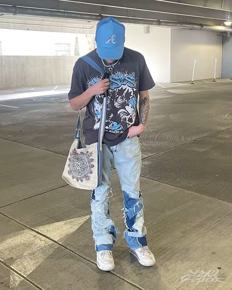 Y2K Skull Shirt
