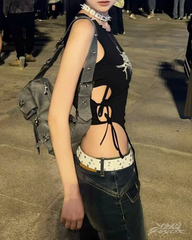 Spider Web Tank Top