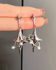 Y2K Star Earrings
