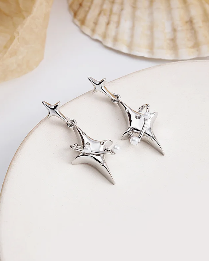 Y2K Star Earrings