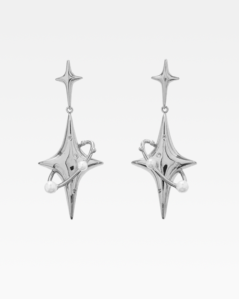 Y2K Star Earrings