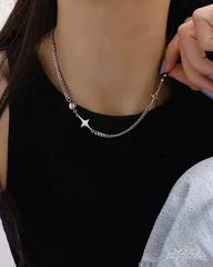Y2K Star Necklace