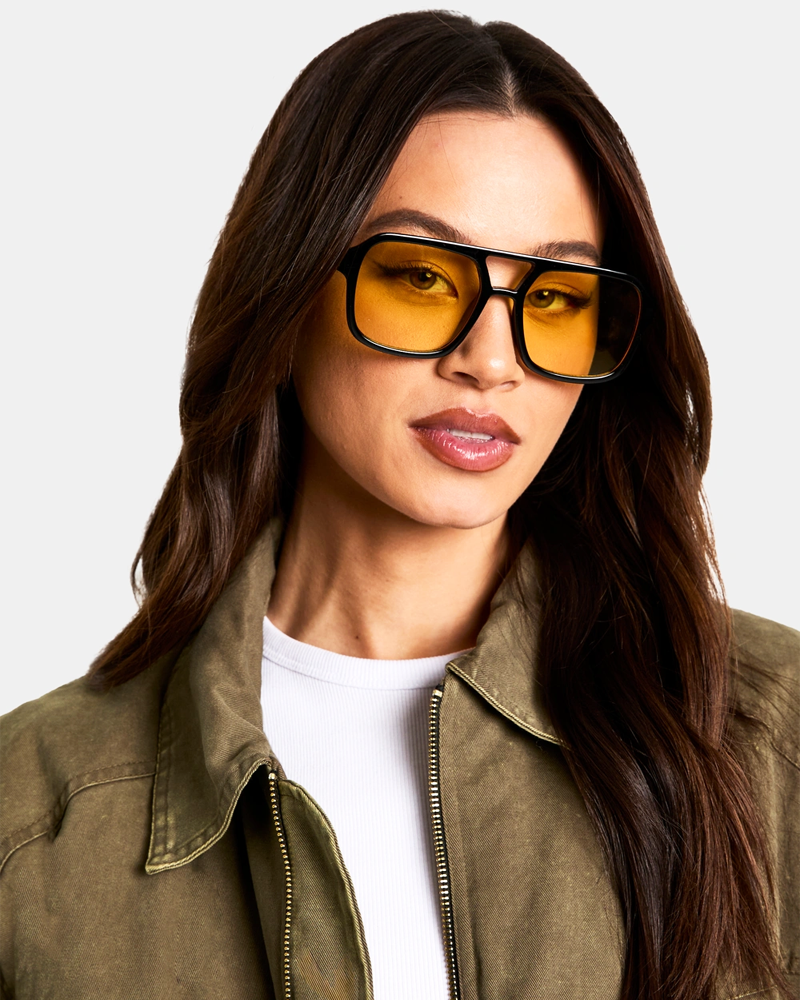 Yellow Tinted Sunglasses